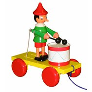 Pinocchio with drum