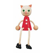 Cat - coloured figurine