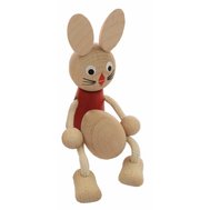 Rabbit with egg - figurine