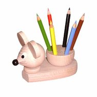 Pencil stand - mouse natural